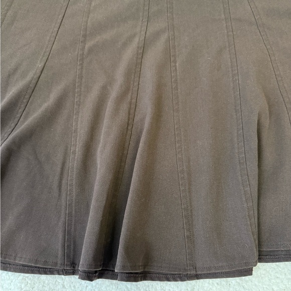 Dress Barn brown skirt - Picture 2 of 8